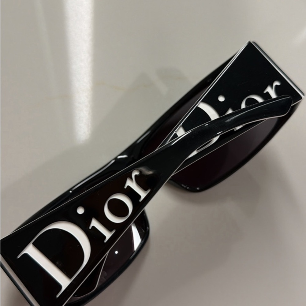 Dior Black Sunglasses VINTAGE Y2K